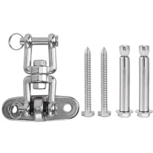 Swing Hanger Hook For Porch Swing Set, Heavy Duty Stainless Steel Ceiling Mount Bracket With Load Thrust Bearing Silent Smooth Design And Anti Rust Co