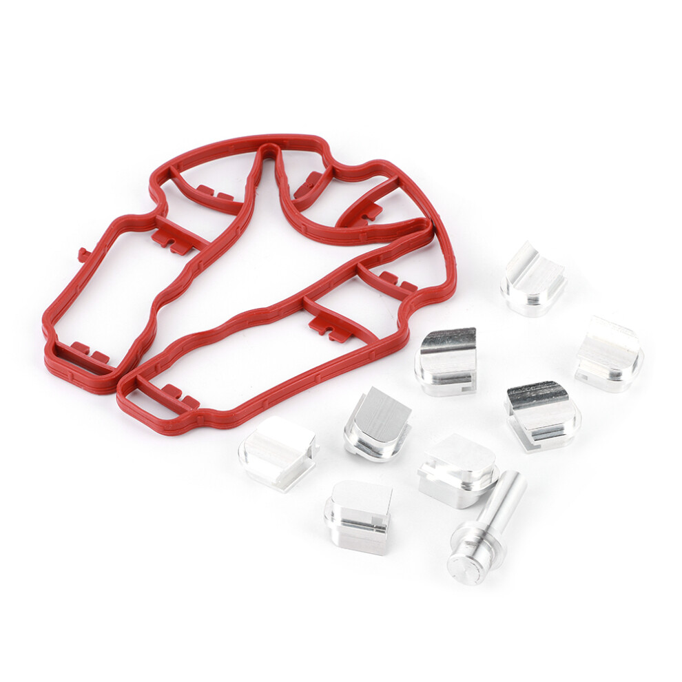 Aluminium Alloy Intake Manifold Delete Kit, Classic Nostalgia Performance Enhancement For Tt A3 A4 2.0T Fsi Ea113 Engines, Completely Removes Runner 9448196529027