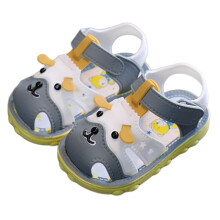 Soft Sole Toddler Sandals for Infants, Summer Sandals with Lightweight Non Slip Base and Breathable Closed Toe Design, Flexible Water Beach Shoes for
