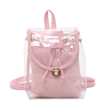 2Stk Candy Color Rucksack Transparent Sommer