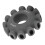 Silicone Grip Circle Trainer 60-70lb Decompression Ring Grey 8cm 1