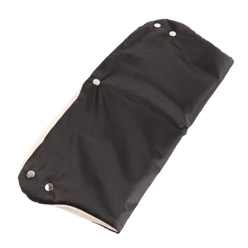 Stroller Hand Muff Black Waterproof Windproof 50x47cm