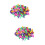 260Stk Radiergummis Büro Langlebig Tpr Material 7