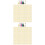 2Sets Lesezeichen Blanko Beige Zum Basteln Und Geschenk 7
