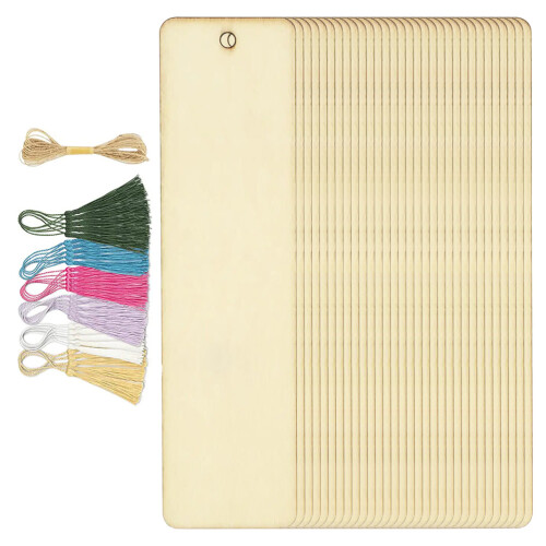 2Sets Lesezeichen Blanko Beige Zum Basteln Und Geschenk 2