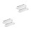 4Stk Silber Tablett Für Servieren Kuchen Und 7