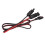 Solarkupfer-Adapterkabel 30A 1.0m 12AWG schwarz 9
