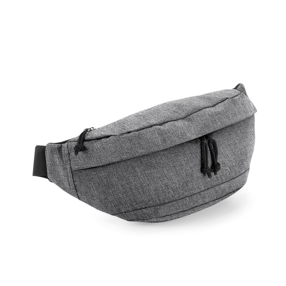 Bagbase (One Size, Marl) Oversized Across Body Bag Grey