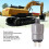 Robustes 660404 Legierungsstahl-Öldrucksensor für SANY Bagger 9