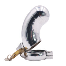 SM Bondage Men's Chastity Lock Penis Lock Alternative Toys Bondage Tools LongTerm Wearing Adult Products(45mm Snap Ring)