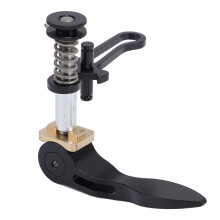 Aluminiumlegierung-Sattelclip für 3sixty Klapprad schwarz