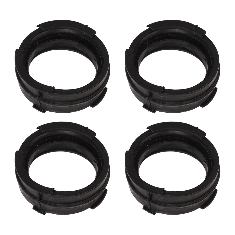 4Pcs Rubber Carburetor Intake Manifold Boots For Vt250 Vtr250 Black 8791372649172