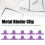 Bulldog Clips Πολλαπλών χρήσεων, ισχυροί και ανθεκτικοί μεταλλικοί σφιγκτήρες από 5