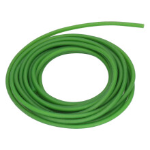 16.4ft Fluorescent Green Latex Band Tube: Perfect Slingshot & Fitness Accessory