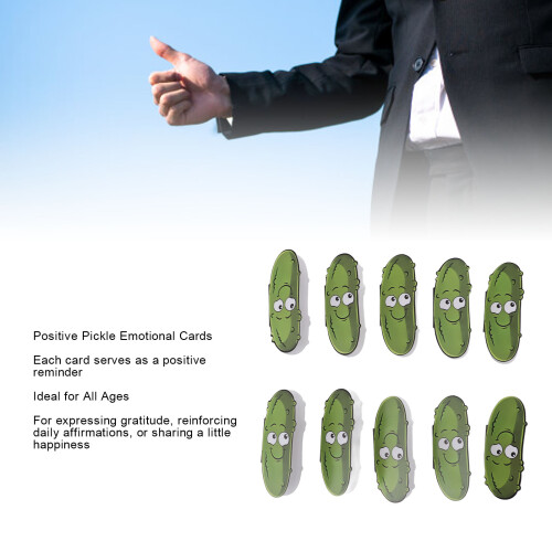 30 Positive Pickle Affirmation Cards for Happiness & Support 1