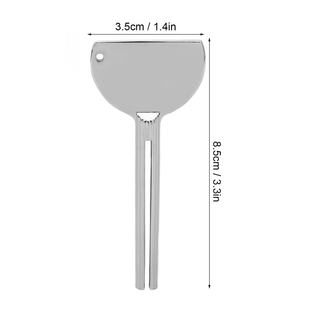 3Pcs SchlÃ¼ssel Squeezer Edelstahl Semi Circular