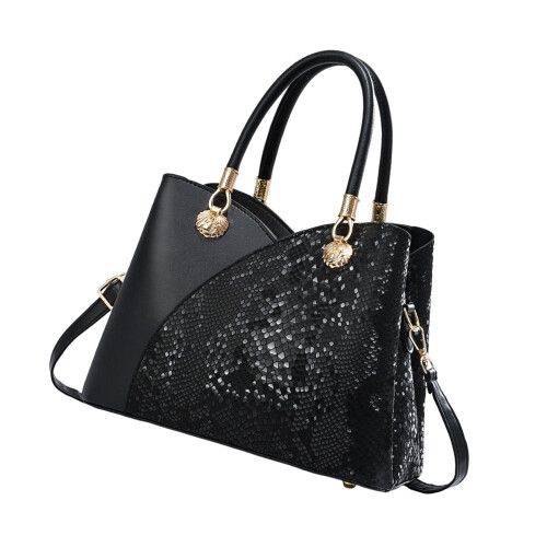Various Messengers Purse Large Capacity Work Essential-Black