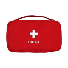 Convenient Emergency Supplies Organizer Bag Reinforced-Red