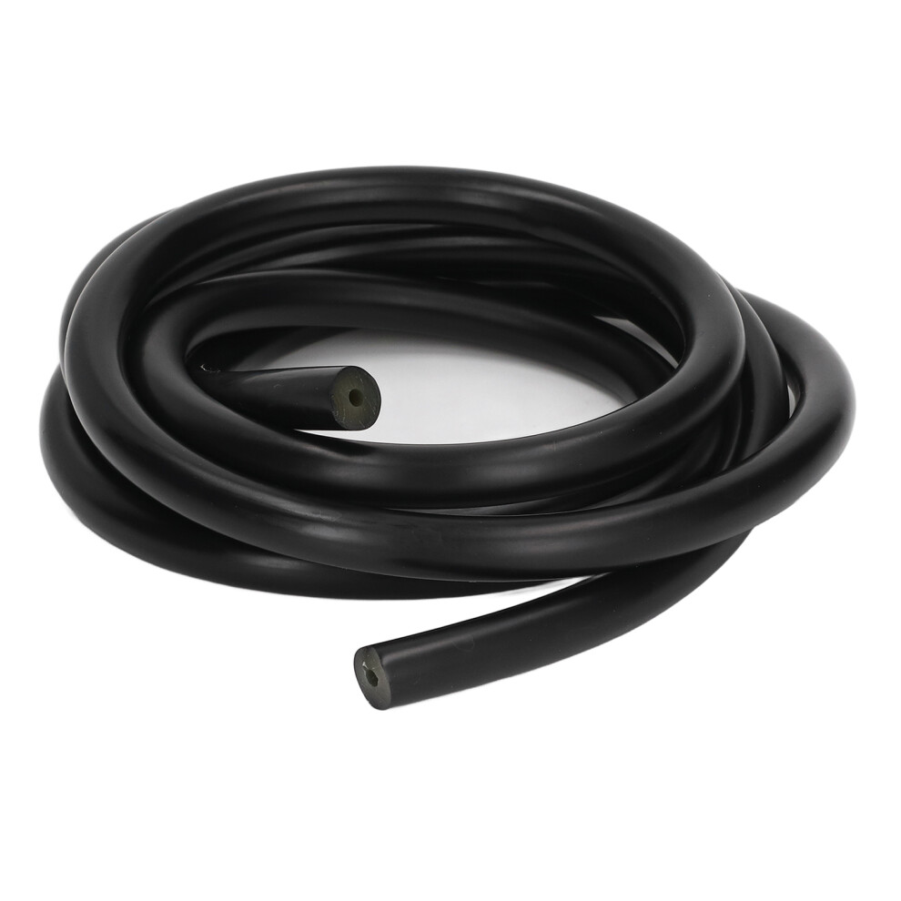 Flexible Vacuum Tubing Hose, Universal Fit Automotive Vacuum Line High Temperature Resistance Pressure Resistance Flexibility Durability, Black 9340258801020