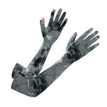 Outdoor-Abenteuerhandschuhe, Sonnenschutz-Angelhandschuhe aus Eisseide mit UPF50+ Schutz, ergonomisch geformt für Angeln, Bootfahren, Radfahren und