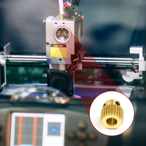 Αξεσουάρ Efficient3D Printer, Συμβατό με εκτυπωτή Creality Extruder Drive Gear με εύκολη αντικατάσταση 1