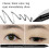 Μολύβι Eyeliner Gel με ενσωματωμένη ξύστρα, αδιάβροχο, ανθεκτικό στις μουτζούρες στυλό 2