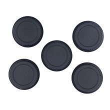 5PCS Kamera Hinten Objektiv Kappe Kit ABS DSLR