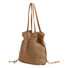 Kreative gewebte Baumwolltasche mit Kordelzugverschluss für-01
