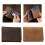 Raffinierter PU-Leder-Visitenkarten-Organizer,-Kaffeefarbe 2