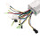 36V 48V 17A Compact DC Motor Controller with Wiring for E-Bike 6