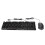 USB Keyboard Mouse Combo 104 Keys Colorful Backlight Gaming Set 2