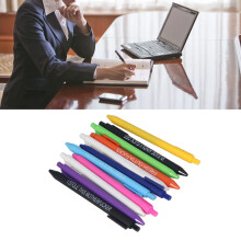11 Stück Bunte Muschel-Druckkugelschreiber 0,5 mm Schwarz Tinte Geschenkset