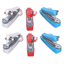 Versatile 6Pcs Handheld Sewing Machine, Mini Portable, Stainless Steel, 10cm 7cm