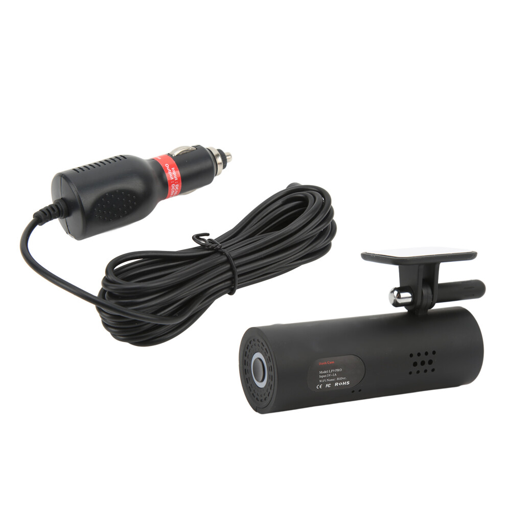1080P Wifi Car Dvr Night Vision 170 Wide Angle With App Control 9431381197361
