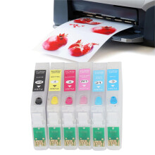 6 cartouches d'encre compatibles ICBK50 ICC50 ICM50 ICY50 ICLC50 ICLM50 pour imprimante à jet d'encre