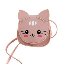 Sac à bandoulière réglable pour enfants, Mini sac à main-Rose