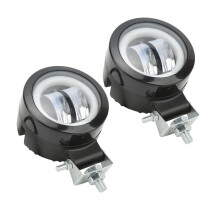20W 6500K LED Motorcycle Fog Lamp IP68 Off-Road Auxiliary Spot Light