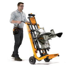 Suporte móvel de serra de esquadria por gravidade QUICKSET - TOUGHBUILT INDUSTRIES - TB-S600
