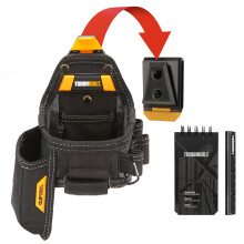 Bolsa para fita métrica e estilete - TOUGHBUILT - 7 Funções - ClipTech removível - Caderno e lápis incluídos