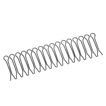 11-teiliges Brauthaarreif-Set Anti-Rutsch-Elastisches Metalldraht-Dreh-Haarspangen