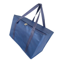 Sac de refroidissement réutilisable à fermeture éclair,-Marine