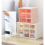 Multifunctional Storage Drawer Box, Wall Mount Stackable Desktop Organizer for Office and Craft Supplies, Plastic Storage Case with Transparent 5