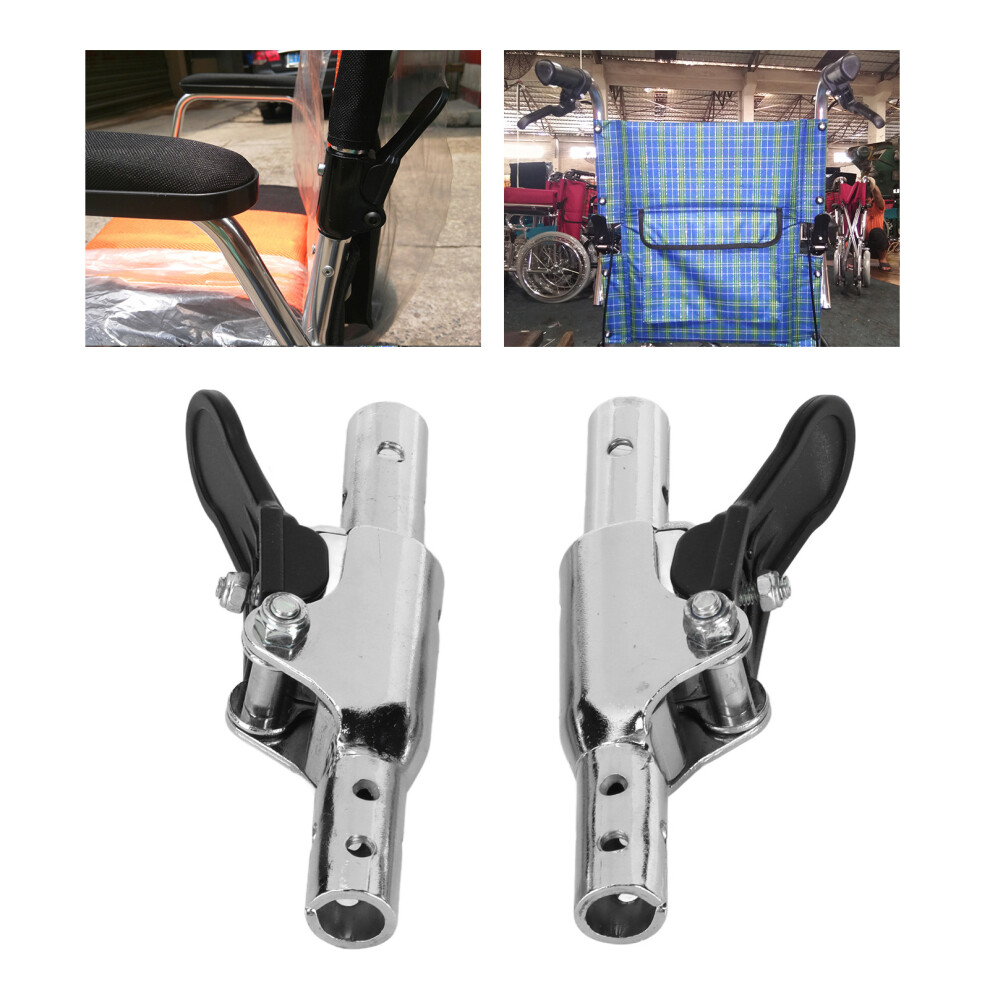 Stainless Steel Wheelchair Backrest Folding Switch 17.5mm-17.8mm