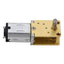 1218 N20 6V Ein-Satz-Schneckengetriebemotor 30U/min Messing Zinklegierung