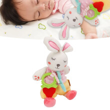 Baby-Plüschhase Beißspielzeug - Weiches Polyurethan, 33x19x6,5cm