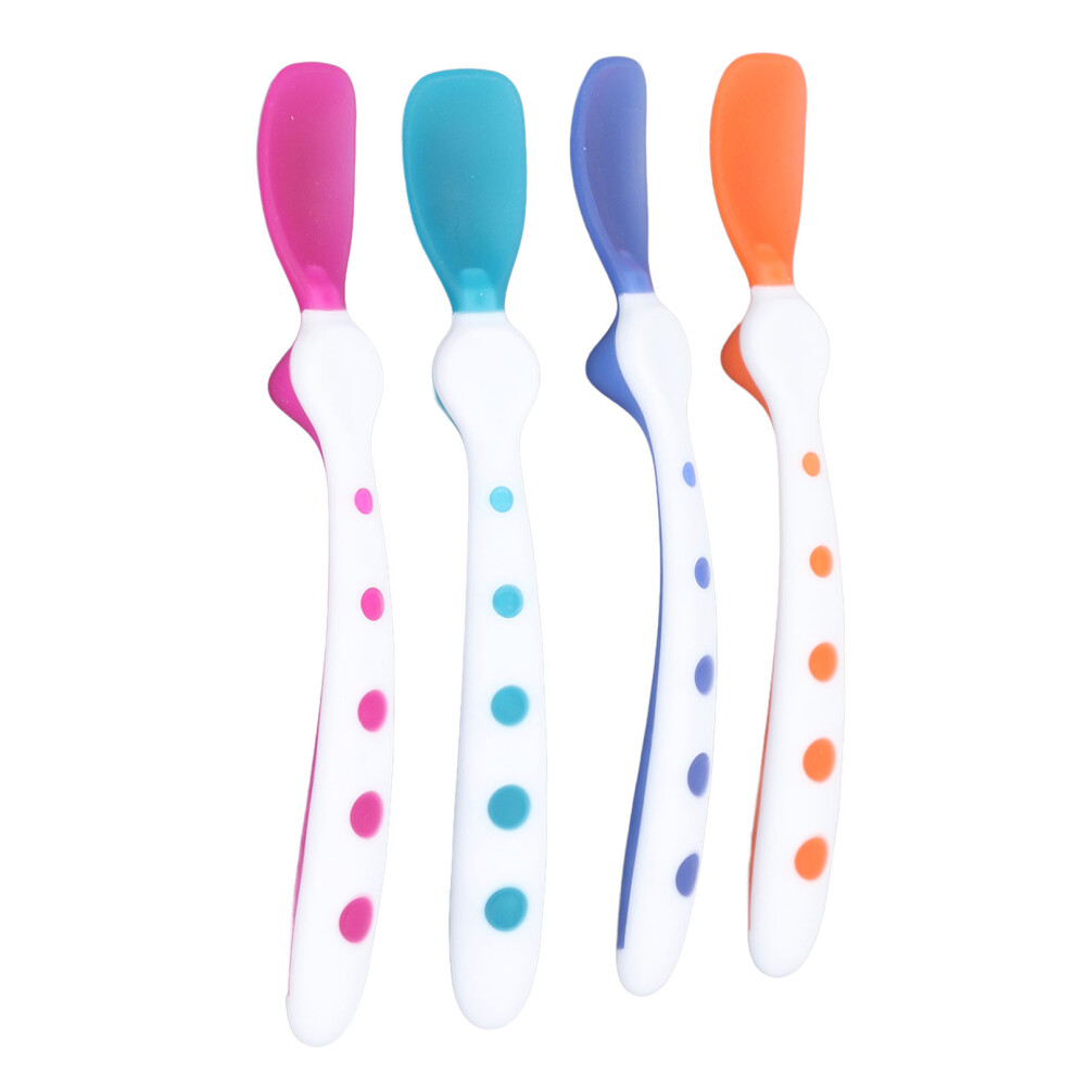 Fütterungslöffel-Set für Säuglinge, weiche Spitze,
