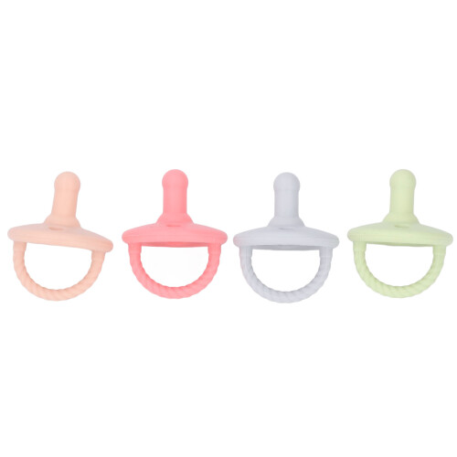4PCS Brust Wie Schnuller Haut Textur Silikon