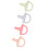 4PCS Brust Wie Schnuller Haut Textur Silikon 3