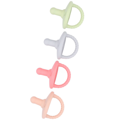 4PCS Brust Wie Schnuller Haut Textur Silikon 2