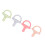4PCS Brust Wie Schnuller Haut Textur Silikon 5